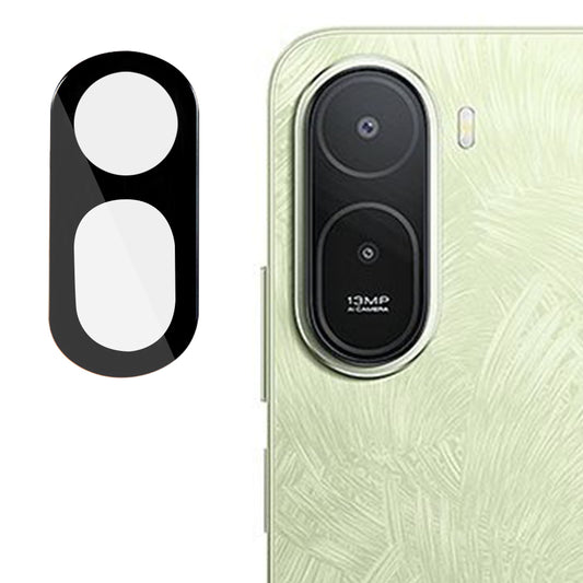 Techsuit Rear Camera Protective Film for Xiaomi Redmi A7 Pro 4G, Tempered Glass, Black
