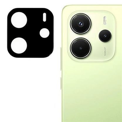 Techsuit bagkamera beskyttelsesfilm til Xiaomi Redmi Note 14 4G (Regional), hærdet glas, sort