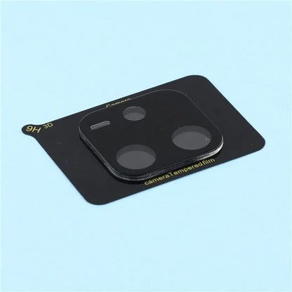 Techsuit bagkamera beskyttelsesfilm til Xiaomi Redmi Note 14 4G (Regional), hærdet glas, sort