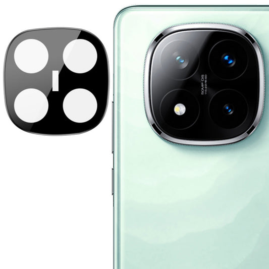 Techsuit beskyttelsesfilm til bagkamera til Xiaomi Redmi Note 14 Pro+ 5G, hærdet glas, sort