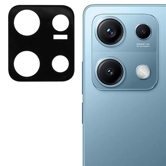 Techsuit bagkamera beskyttelsesfilm til Xiaomi Redmi Note 14S, hærdet glas, sort
