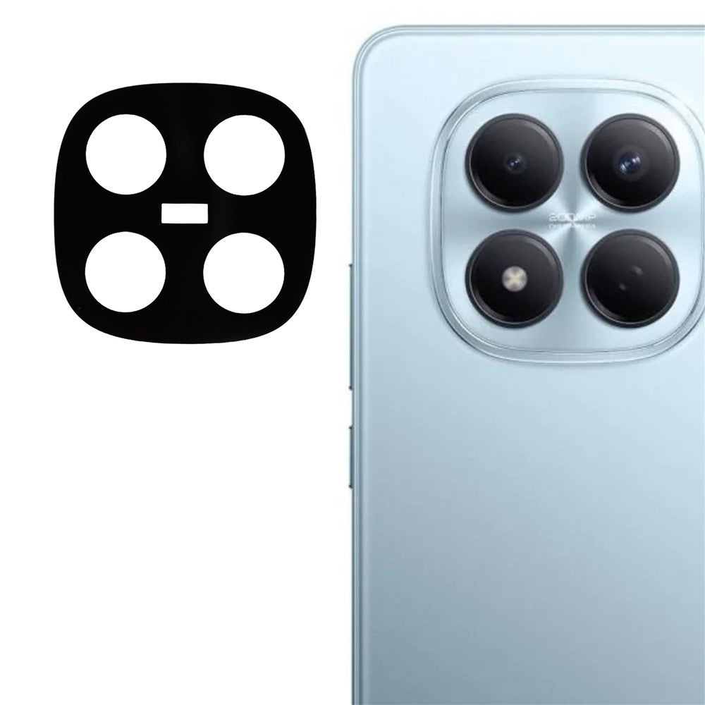 Beskyttelsesfilm til bagkamera Techsuit til Xiaomi Redmi Note 15 Pro 4G, Hærdet glas, Sort