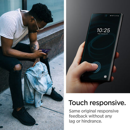 Beskyttelsesfilm til skærm Spigen Neo Flex til Samsung Galaxy S24 Ultra S928, Plastik, Sæt med 2 stykker