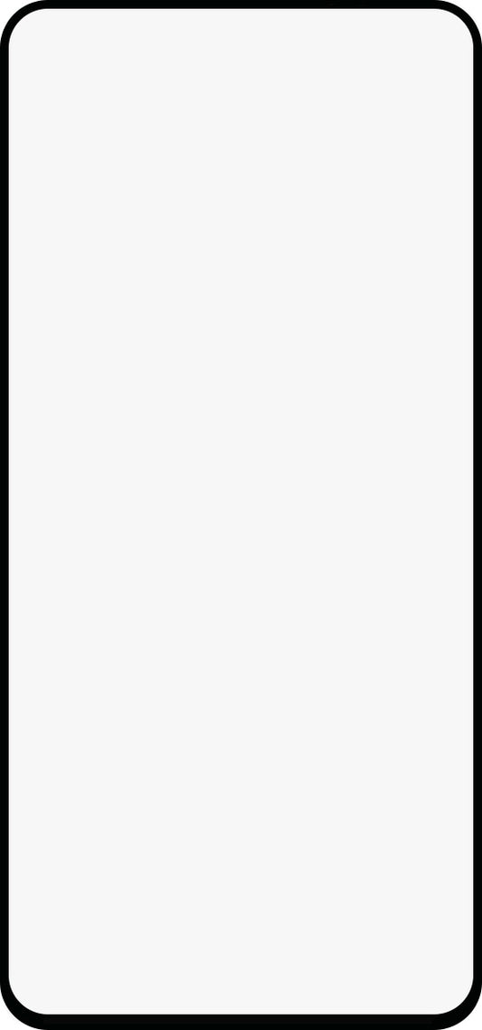 OEM skærmbeskyttelsesfilm til Samsung Galaxy A55 5G A556, hærdet glas, fuld lim, 6D, sort