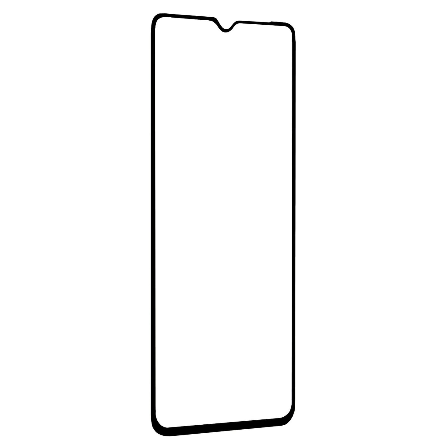 Beskyttelsesfilm Blue Shield til Xiaomi Poco C75 5G / C75 / Redmi 14C, Hærdet Glas, Fuldklæbende, Etui-venlig, Sort