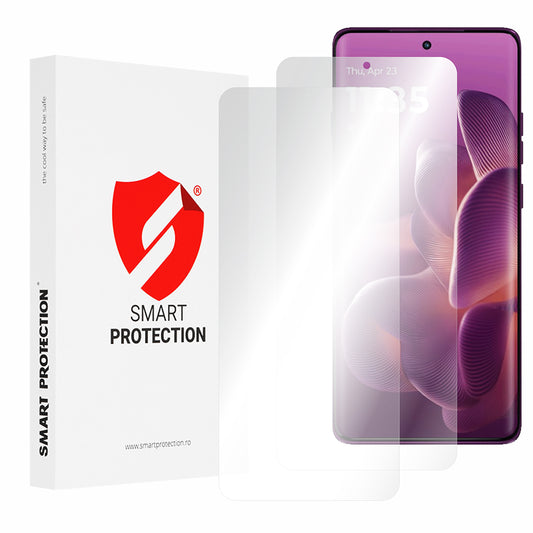 Smart Protection Premium Classic Skærmbeskytter til Motorola Edge 60 Pro, Plastik, Sæt med 2 stk.