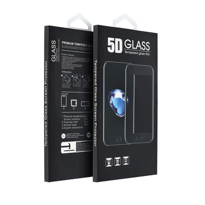 OEM Skærmbeskytter til Xiaomi Redmi Note 14S, Hærdet Glas, Fuld Lim, 5D, Sort