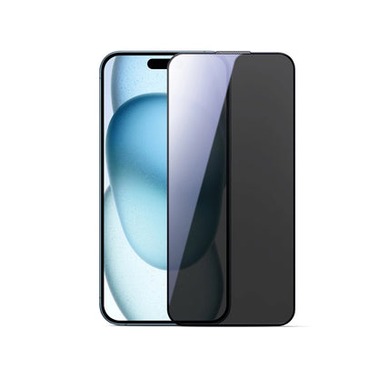 Beskyttelsesfilm til skærm Privacy Joyroom JR-MLG0280 til Apple iPhone 16 / 15, Hærdet Glas, Fuldklæbende, 2.5D