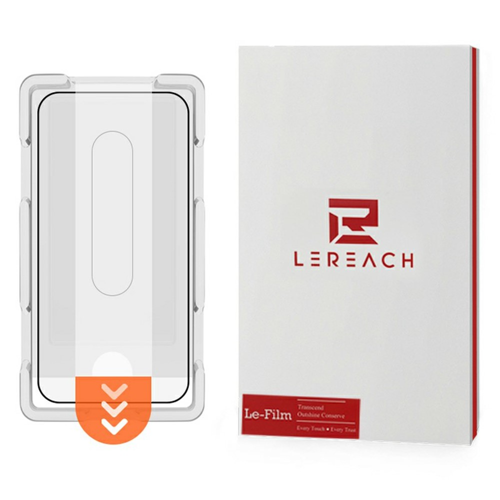 Lereach Skærmbeskytter til Xiaomi Poco X8 Pro Max, Hærdet Glas, Fuld Lim, Sort