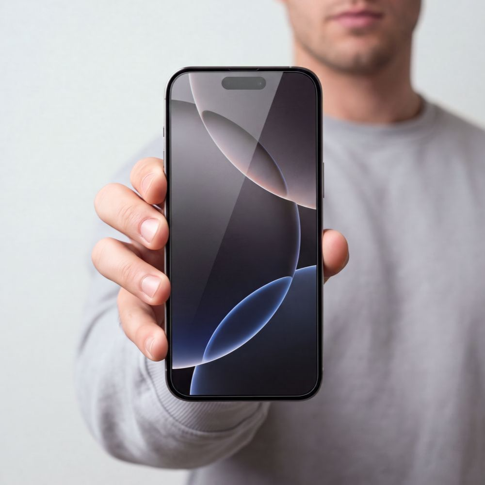 Tech-Protect OneTouch Skærmbeskytter til Apple iPhone 18 Pro / 17 Pro, Hærdet Glas, Fuld Lim, Sæt med 2 stk., Transparent