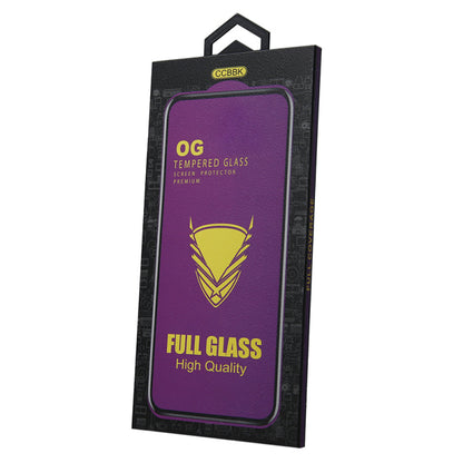 OEM OG Premium Skærmbeskytter til Samsung Galaxy S23 S911 / S22 5G S901, Hærdet Glas, Fuld Lim, Sort