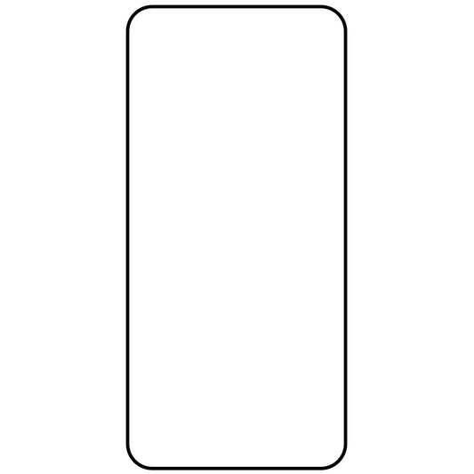 OEM Skærmbeskyttelsesfilm til Samsung Galaxy A36 A366, Hærdet Glas, Fuld Lim, 5D, Sort