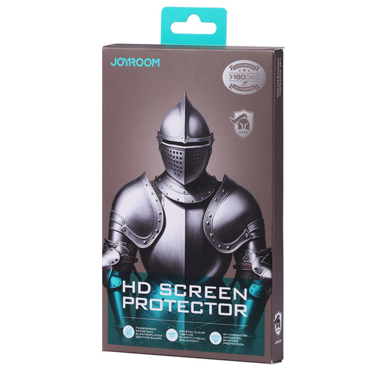 Beskyttelsesfilm til Joyroom skærm for Samsung Galaxy S24 Ultra S928, Hærdet glas, Fuldklæbende, 2.5D, Sort