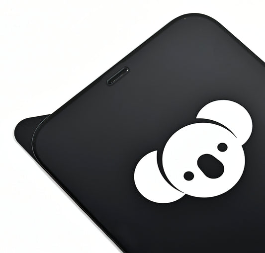 Bear HD skærmbeskytter til Samsung Galaxy A17 4G / A17 5G / A16 5G A166 / A16 4G A165, hærdet glas, fuld lim, sort