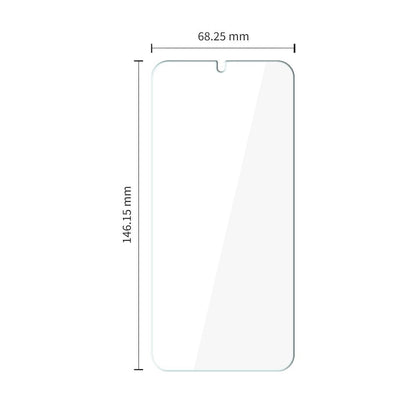 Skærmbeskyttelsesfilm Tech-Protect til Samsung Galaxy S25 S931 / S24 S921, Hærdet Glas, Fuldklæbende, Sæt med 10 stykker