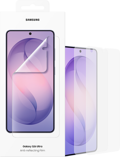 Beskyttelsesfilm Anti-reflekterende skærm til Samsung Galaxy S26 Ultra S948, Plastik, Sæt med 2 stykker EF-US948CTEGWW