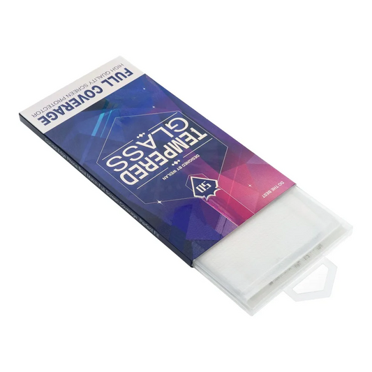 OEM skærmbeskytter til Samsung Galaxy S23 Ultra S918, hærdet glas, fuld lim, 5D, sort