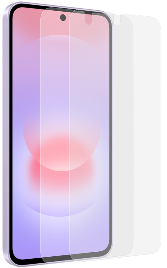 Skærmbeskyttelsesfilm Samsung til Galaxy A37 5G, Plastik, Sæt med 2 stykker EF-UA376CTEGWW