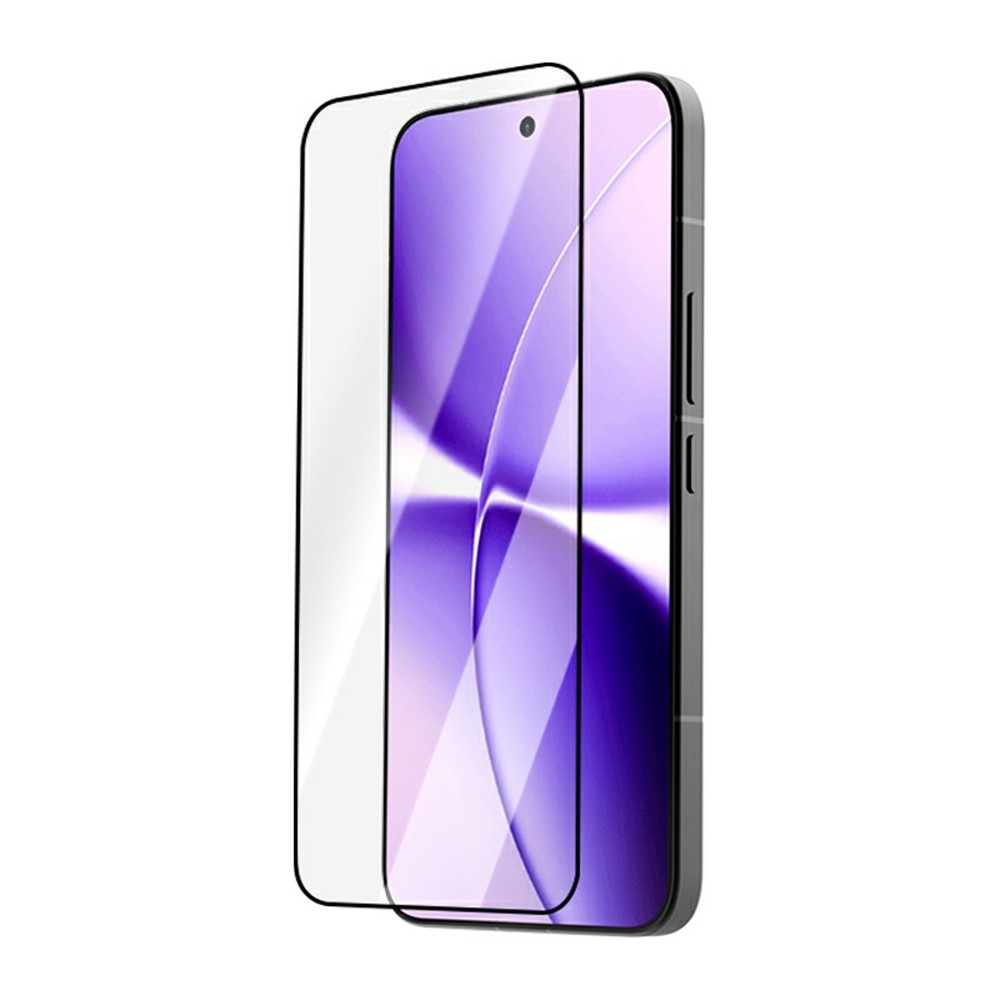 Lereach Skærmbeskytter til Xiaomi Poco X8 Pro Max, Hærdet Glas, Fuld Lim, Sort
