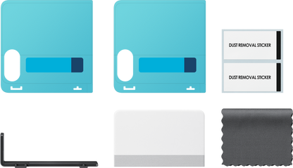 Samsung Anti-reflekterende Skærmbeskyttelsesfilm til Galaxy Z Flip8 F776, Plastik, Sæt med 2 stk EF-UF776CTEGWW