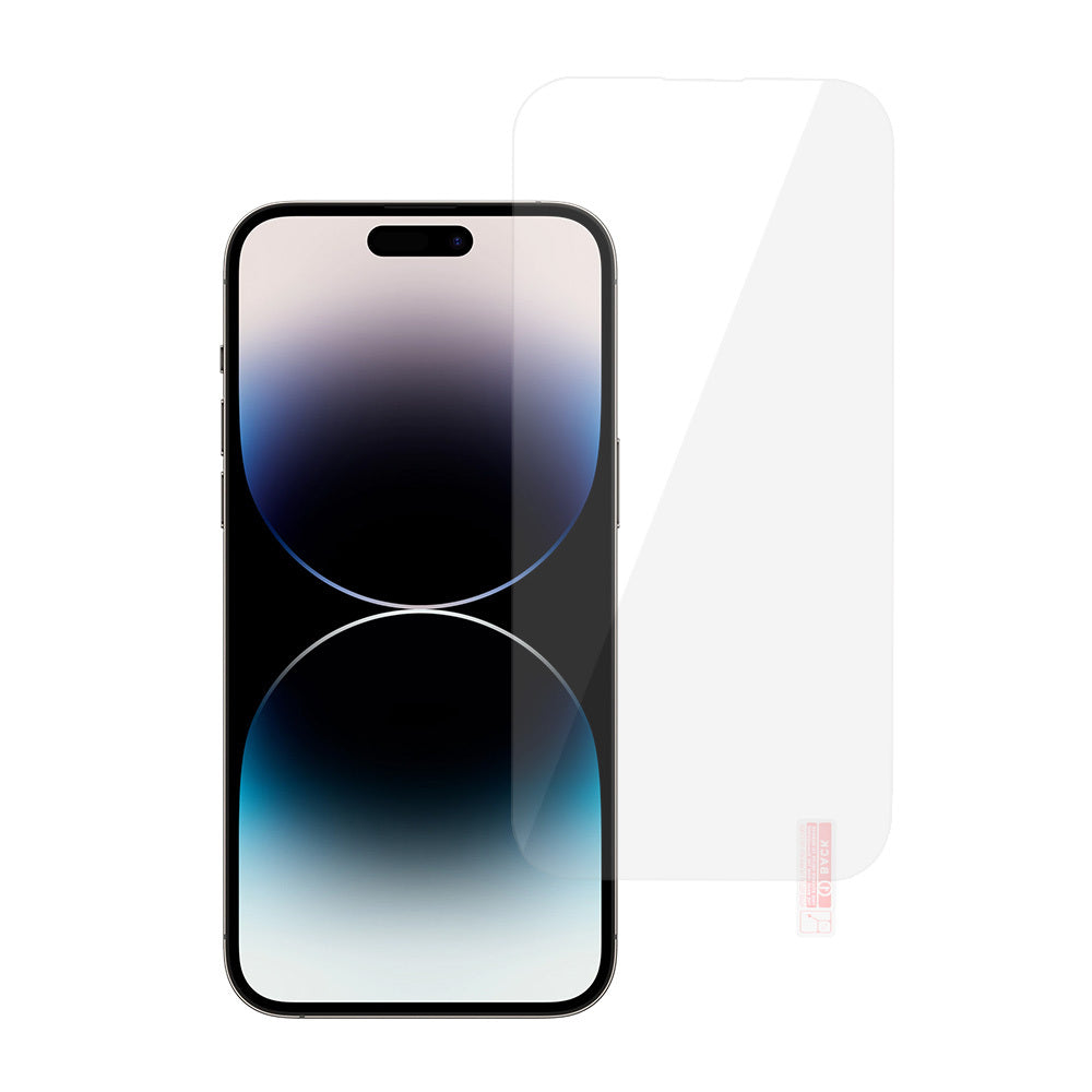 OEM Orange skærmbeskyttelsesfilm til Apple iPhone 18 Pro / 17 Pro / 17 / 16 Pro, hærdet glas, fuld lim