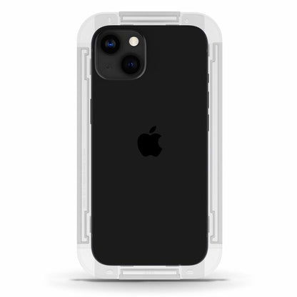 Skærmbeskyttelsesfilm Spigen GlastR EZ FIT til Apple iPhone 17e / 16e / 14 / 13 Pro, Hærdet Glas, Fuldklæbende, Sæt med 2 stykker AGL03385