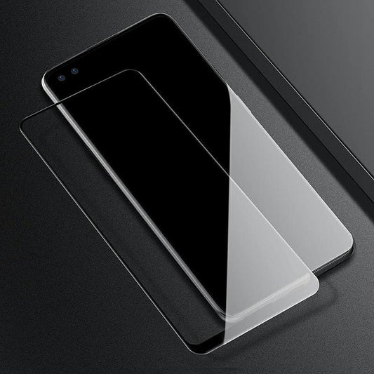 OEM skærmbeskyttelsesfilm til Oppo Reno13 F, hærdet glas, fuld lim, 21D, sort