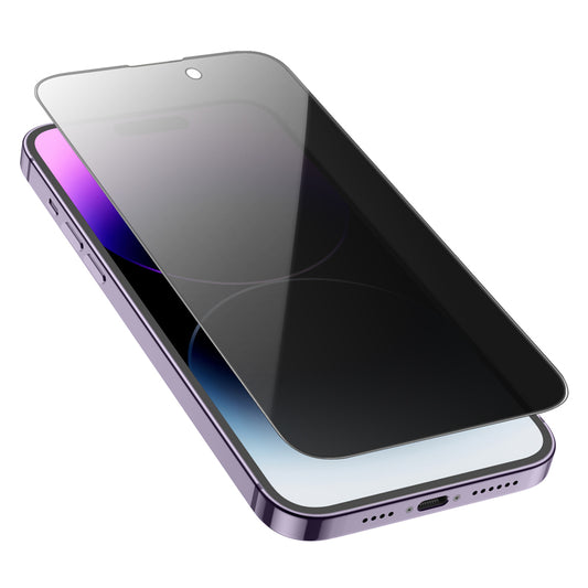 Beskyttelsesfilm til skærm Privacy HOCO G15 til Apple iPhone 14 Pro Max, Hærdet Glas, Fuldklæbende, 5D
