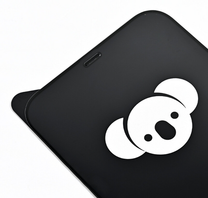 Bear HD skærmbeskytter til Samsung Galaxy S26 S942, hærdet glas, fuld lim, sort