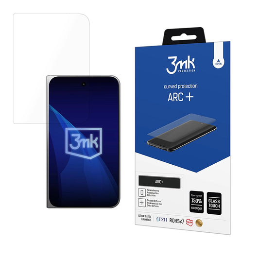 3MK ARC+ beskyttelsesfilm til yderskærm til Apple iPhone Duo, plast
