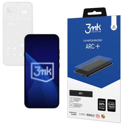 Skærmbeskyttelsesfilm 3MK ARC+ til Nothing Phone (4a) Pro, Plastik