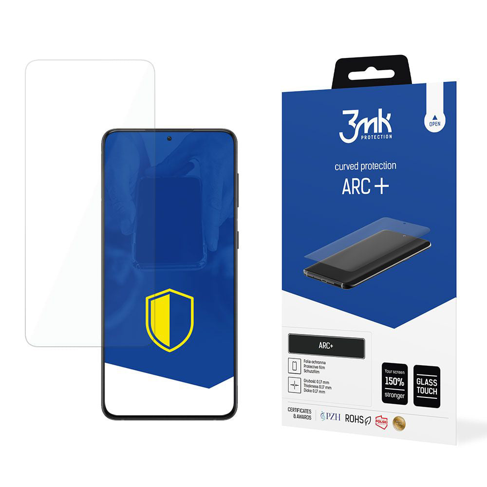 Skærmbeskyttelsesfilm 3MK ARC+ til Samsung Galaxy S21 5G G991, Plastik