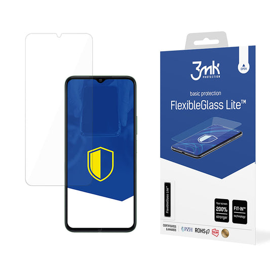 3MK FlexibleGlass Lite Skærmbeskytter til Honor X6b, Fleksibelt Glas, Fuld Lim