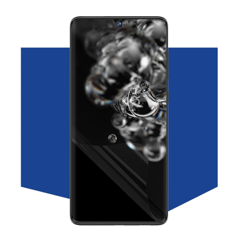 Skærmbeskytter 3MK FlexibleGlass Max til Samsung Galaxy A52s 5G A528 / A52 5G A526 / A52 A525, Fleksibelt Glas, Fuld Lim, Sort
