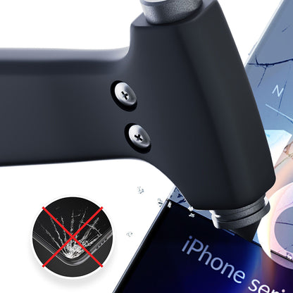 3MK FlexibleGlass Skærmbeskytter til Apple iPhone 16 Pro, Fleksibelt Glas, Fuld Lim