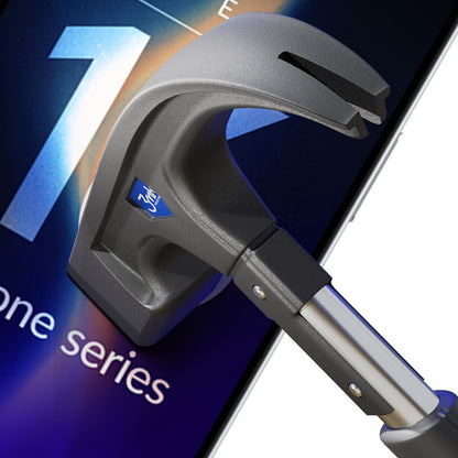 3MK FlexibleGlass Skærmbeskytter til Apple iPhone 16 Pro, Fleksibelt Glas, Fuld Lim
