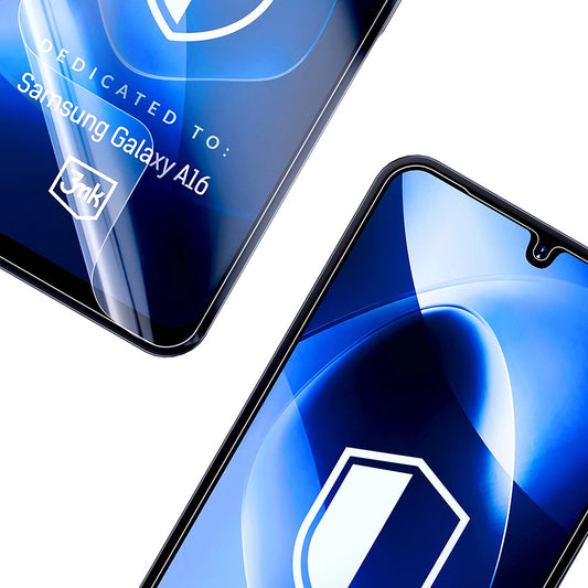 Skærmbeskyttelsesfilm 3MK FlexibleGlass til Samsung Galaxy A26 A266 / A16 5G A166 / A16 4G A165 / M16 M166, Fleksibelt Glas, Fuldklæbende