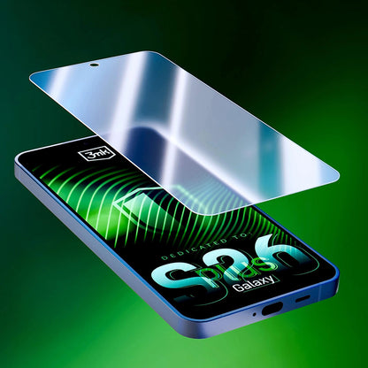 Skærmbeskyttelsesfolie 3MK FlexibleGlass til Samsung Galaxy S26 Ultra S948, Fleksibelt Glas, Fuldklæbende