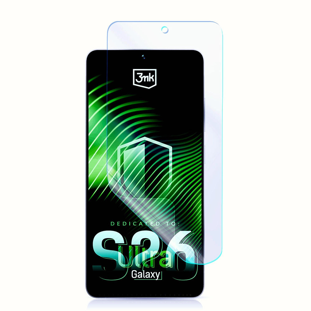 Skærmbeskyttelsesfolie 3MK FlexibleGlass til Samsung Galaxy S26 Ultra S948, Fleksibelt Glas, Fuldklæbende