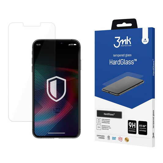 Skærmbeskyttelsesfolie 3MK HardGlass til Apple iPhone 17 Pro Max / 16 Pro Max, Hærdet Glas, Full Glue