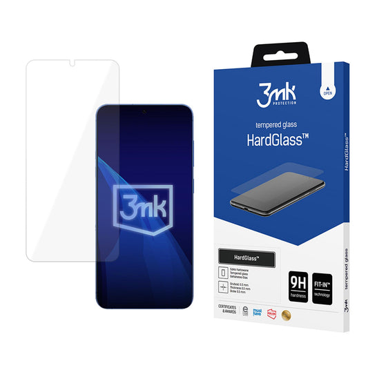 Beskyttelsesfilm til skærm 3MK HardGlass til Samsung Galaxy S26 Plus S947, Hærdet Glas, Fuldklæbende