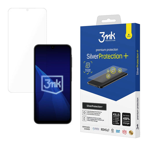 Skærmbeskytter 3MK Silver Protect+ til Samsung Galaxy A17 4G / A17 5G / A16 5G A166 / A16 4G A165, Plastik