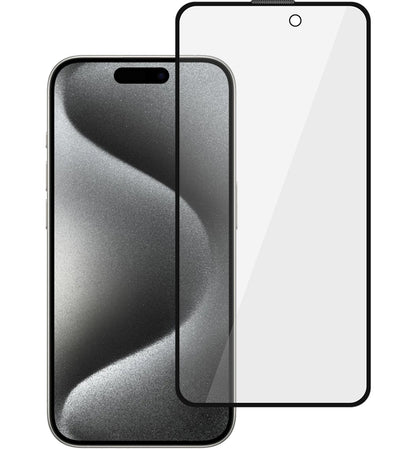 Tel Protect 10X Plus Titanium Privacy Screen Protector for Apple iPhone 17 / 16 Pro, Tempered Glass, Full Glue