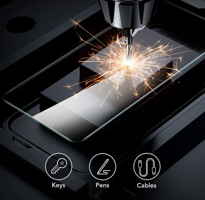 Beskyttelsesfilm ESR til Samsung Galaxy S25 Ultra S938, Hærdet Glas, Fuldklæbende, Sæt med 2 stykker