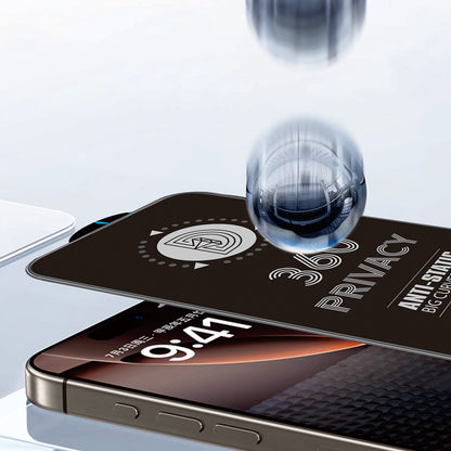 Privacy-skærmbeskyttelsesfilm OEM 360 til Samsung Galaxy A37 5G, hærdet glas, fuld lim