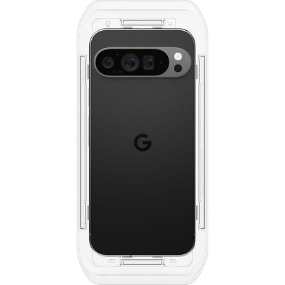 Beskyttelsesfilm til skærm Spigen GlastR EZ FIT til Google Pixel 9 Pro XL, Hærdet Glas, Fuldklæbende, Sæt med 2 stykker