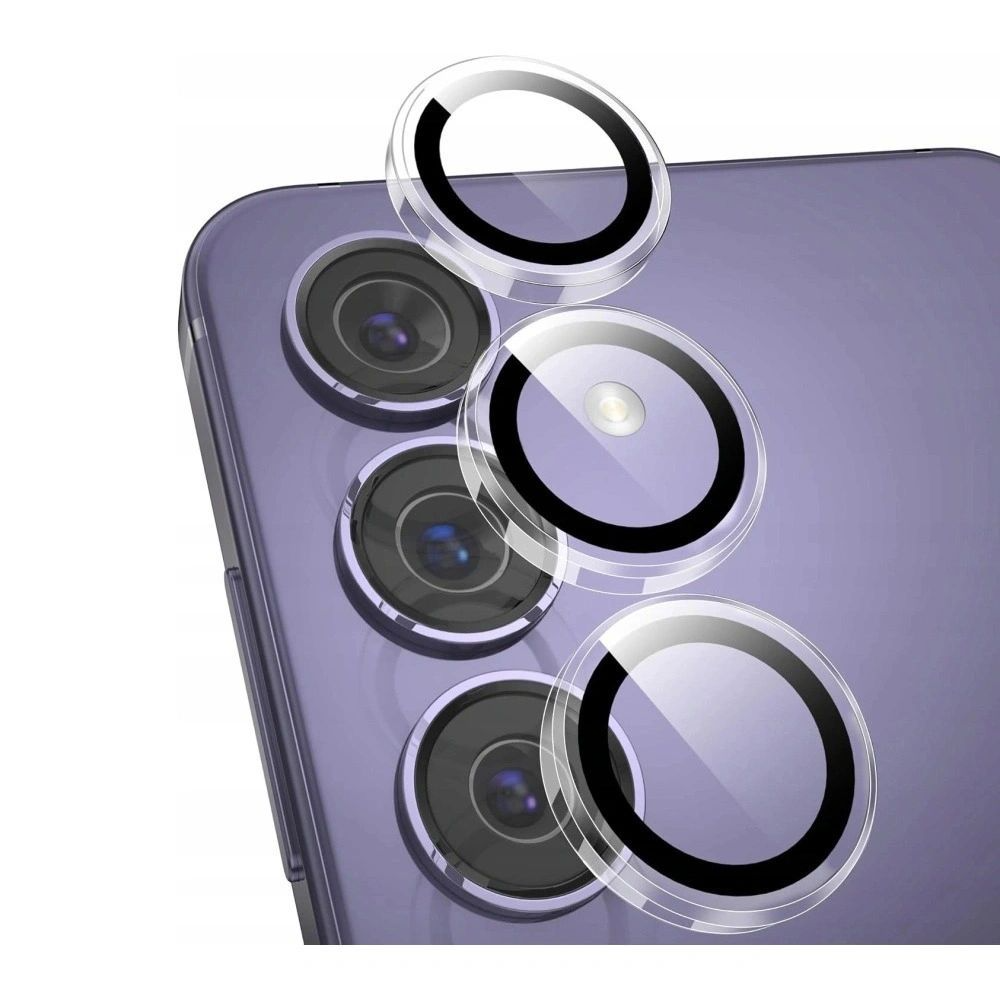Beskyttelsesfilm til skærm og bagkamera Tech-Protect Quick Set+ til Samsung Galaxy A57 5G, Hærdet glas, Fuldklæbende, Sæt med 3 stykker