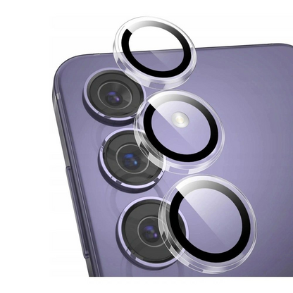 Beskyttelsesfilm til skærm og bagkamera Tech-Protect Quick Set+ til Samsung Galaxy A57 5G, Hærdet glas, Fuldklæbende, Sæt med 3 stykker