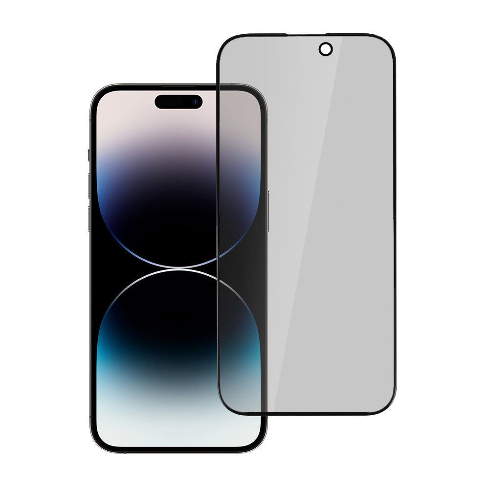 Privacy-skærmbeskyttelse OEM til Apple iPhone 17, hærdet glas, fuld lim