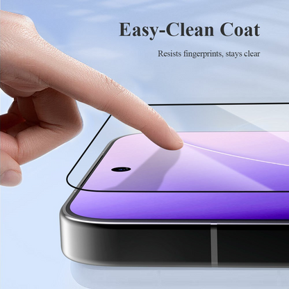 Lereach Skærmbeskytter til Xiaomi Poco X8 Pro Max, Hærdet Glas, Fuld Lim, Sort